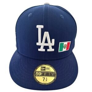 New Era Los Angeles Dodgers Mexico Flag Side Patch
59FIFTY Fitted Hat